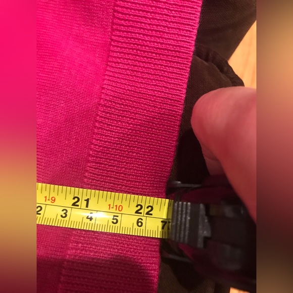 Talbots Delicate Pink Wool Jewel Gold Pink Stone Buttons Cardigan Sz. XS - Picture 7 of 9